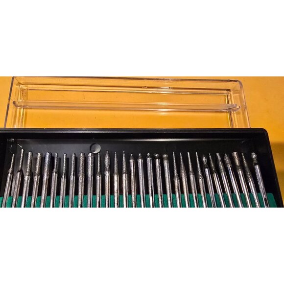30pcs Rotary Tool Cutting Sanding Drill Bit Grinding 30 Piece Set For Dremel - Picture 2 of 3